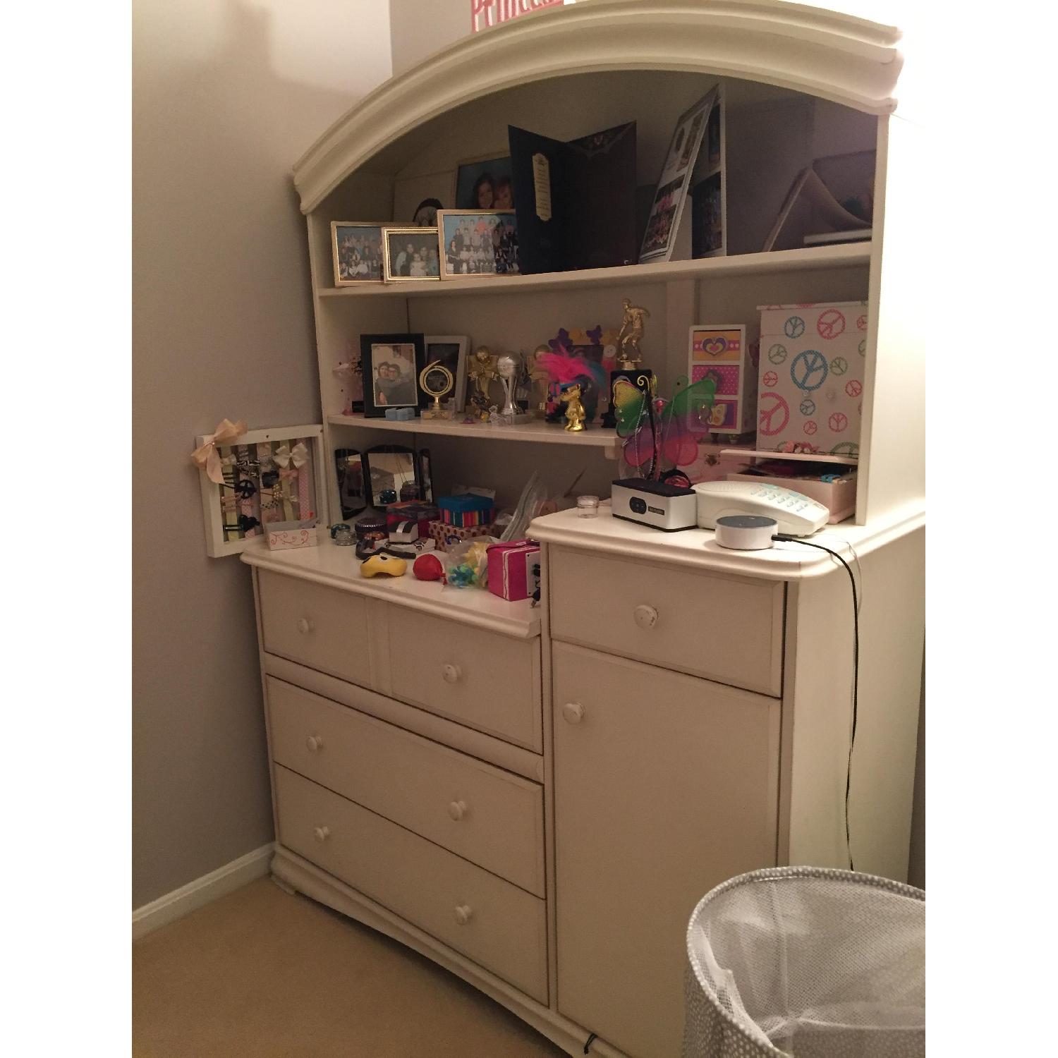 Morigeau Lepine Changing Table/Dresser w/ Hutch - image-1