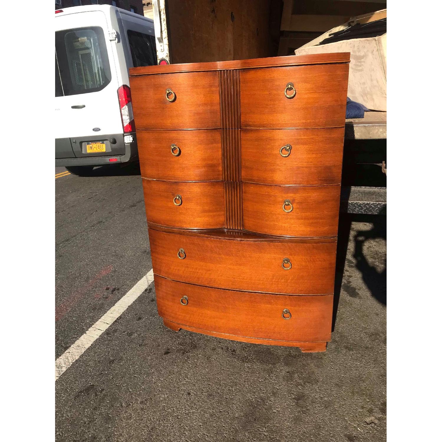 Antique 1940s Art Deco Style Dresser - image-4