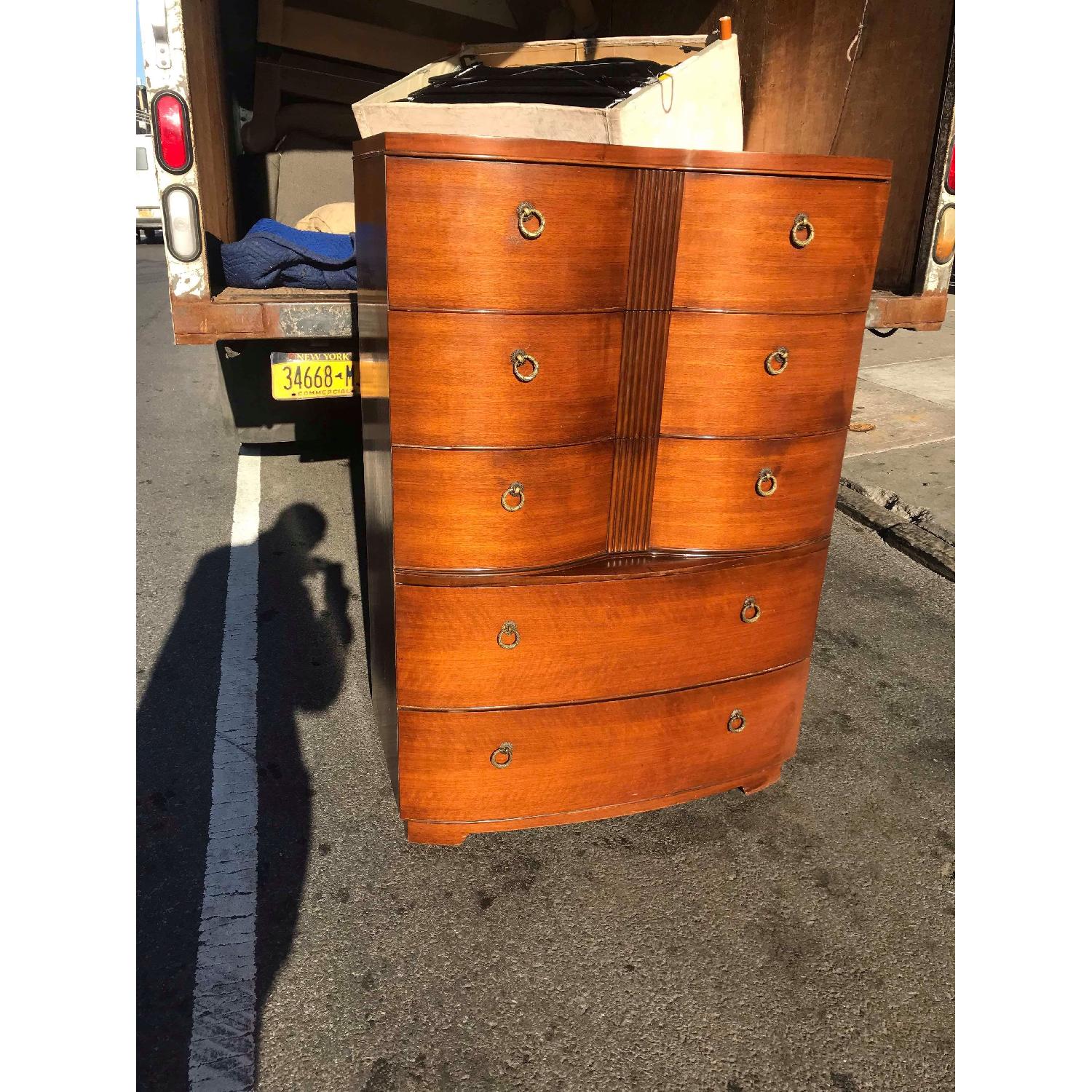 Antique 1940s Art Deco Style Dresser - image-13