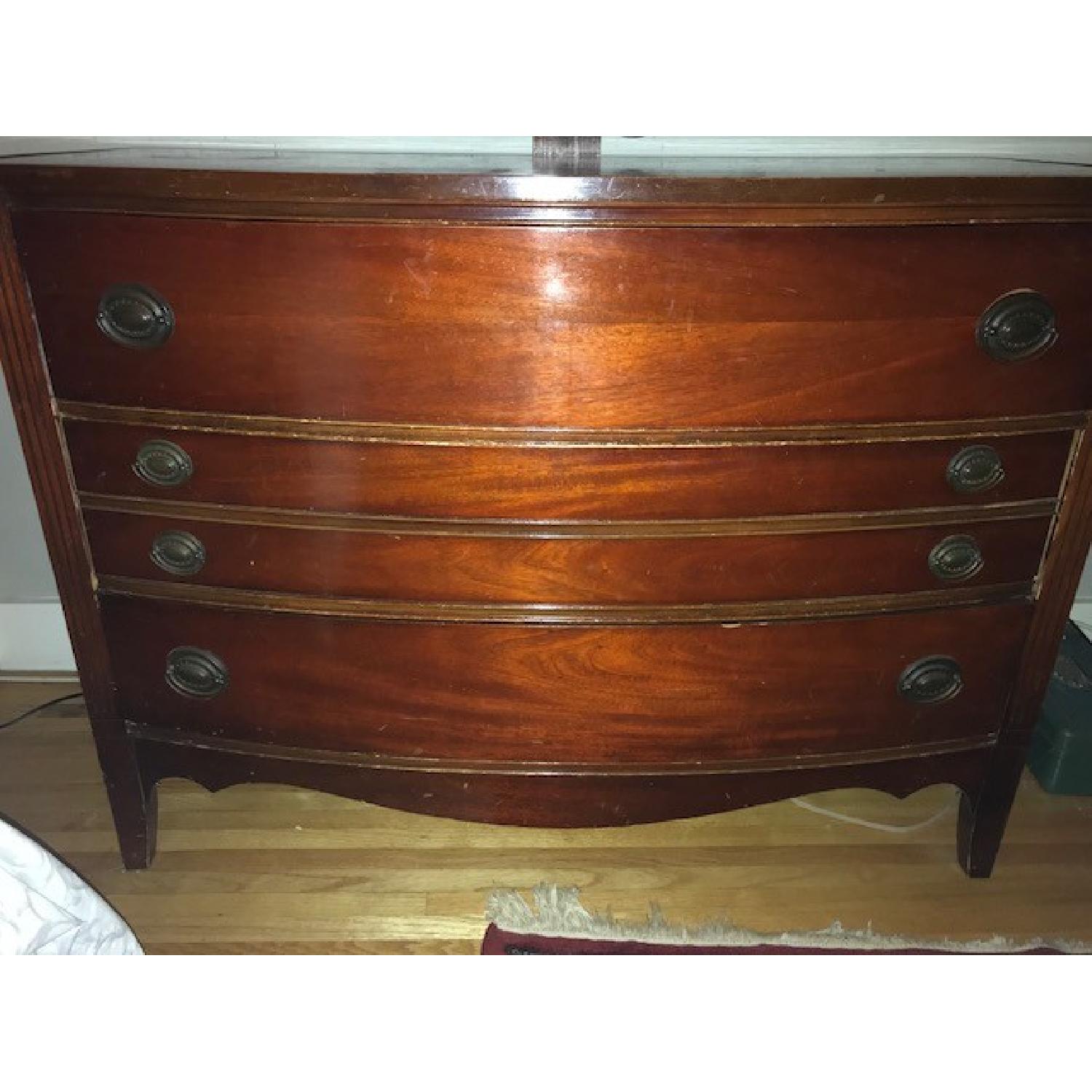 Vintage 1950s Dresser w/ Mirror - image-3