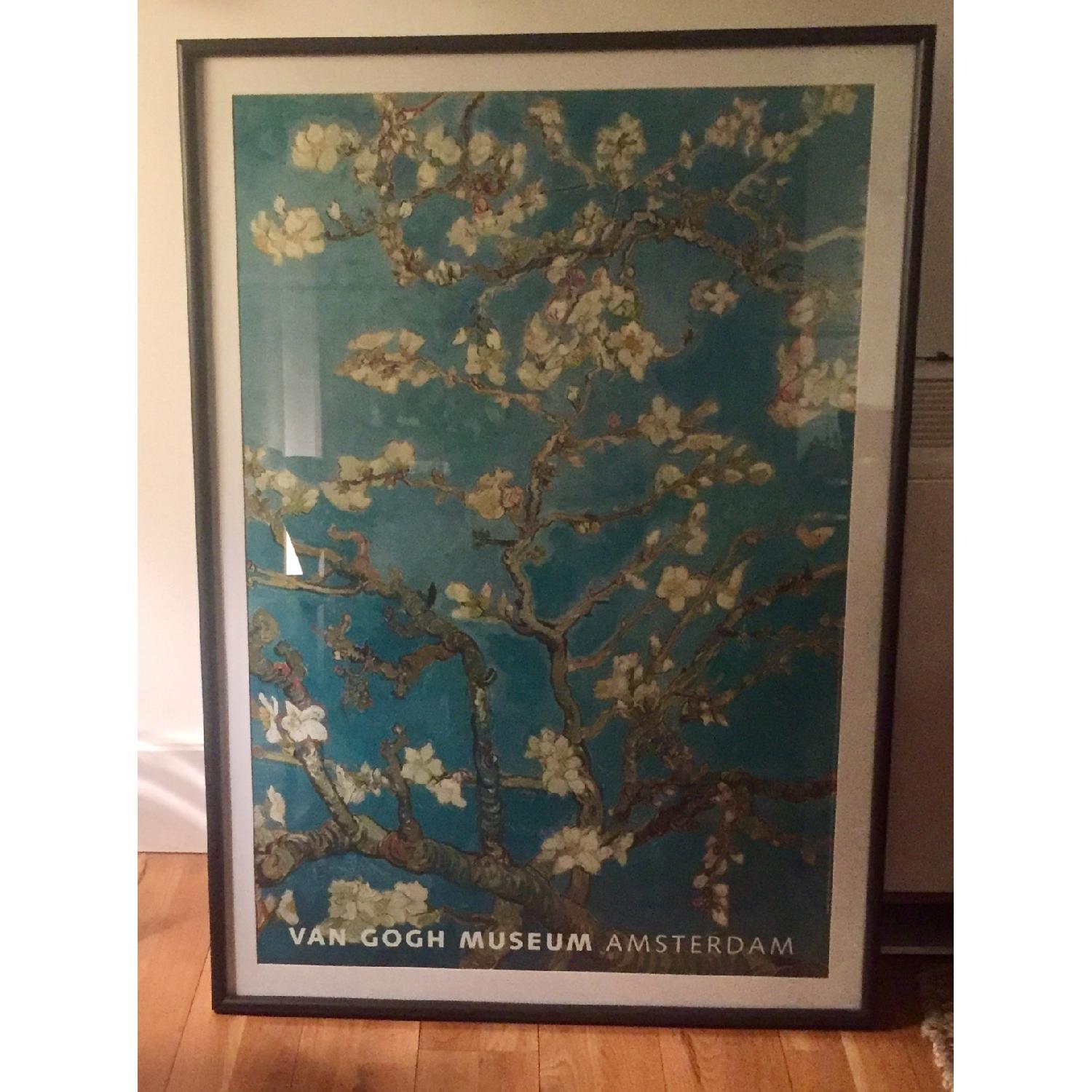 Van Gogh Almond Blossoms Framed Poster - image-1