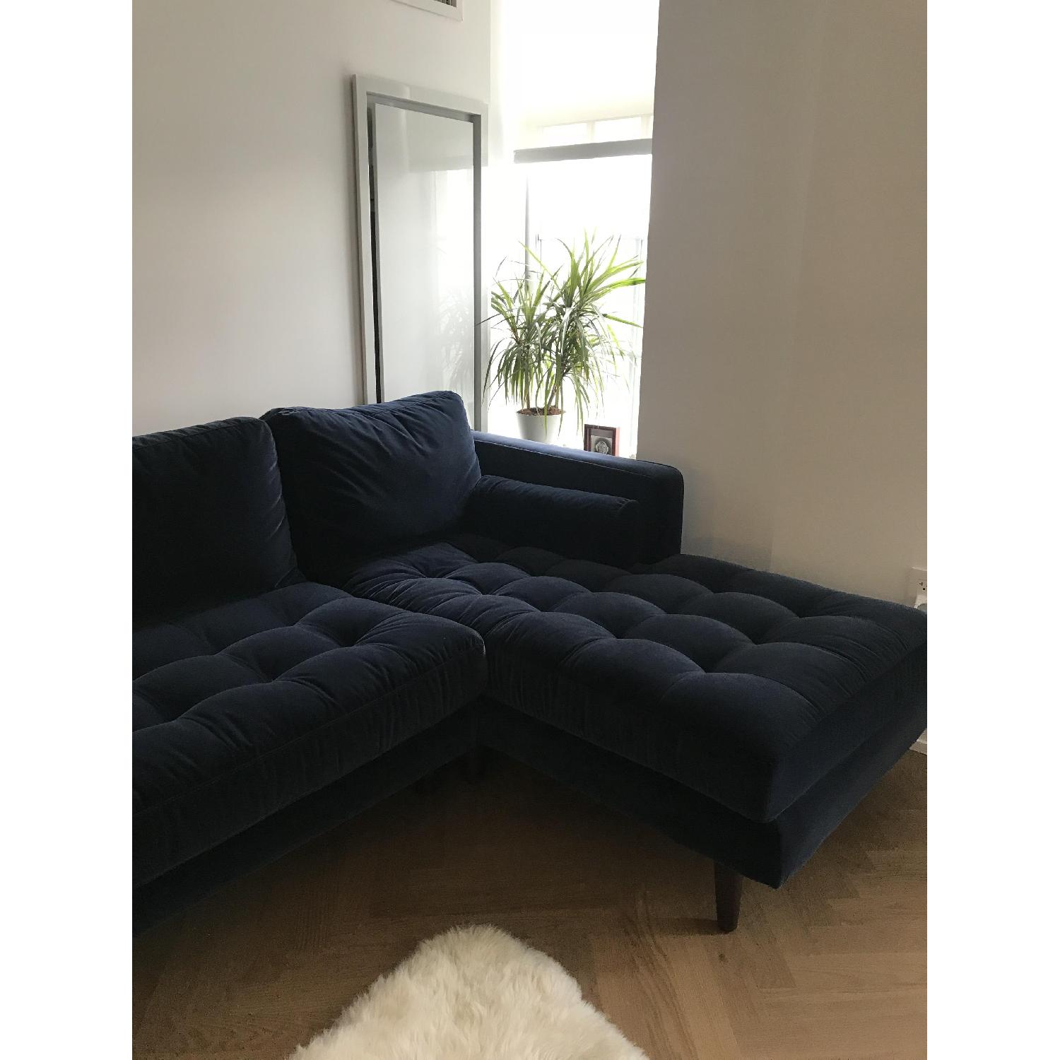 Article Sven Cascadia Blue Sectional Sofa - image-2
