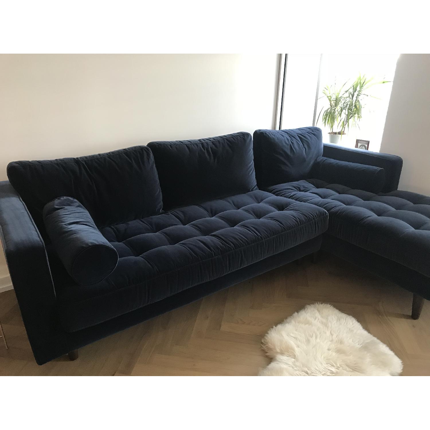 Article Sven Cascadia Blue Sectional Sofa - image-3