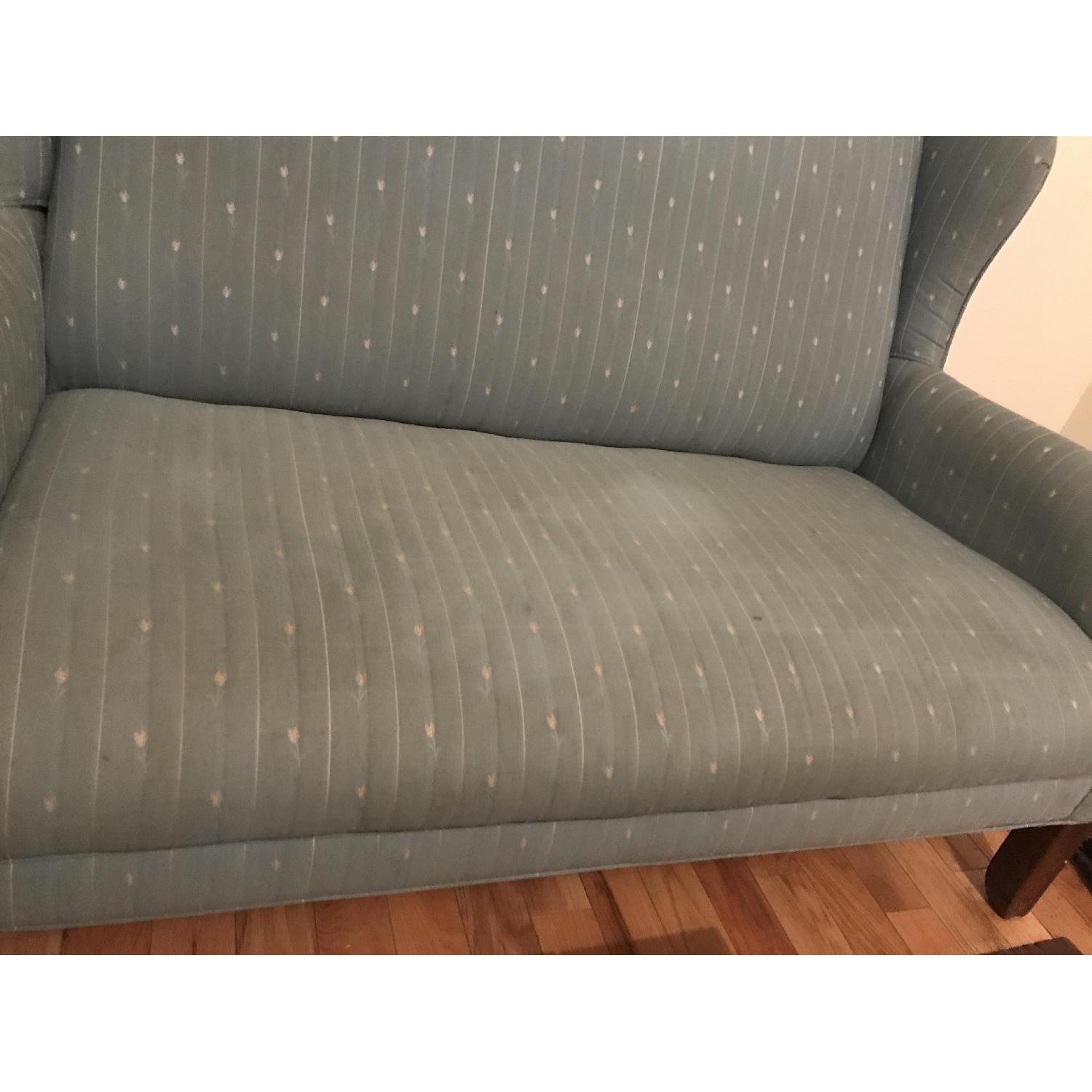 Vintage Wingback Two-Seater Sofa - image-1