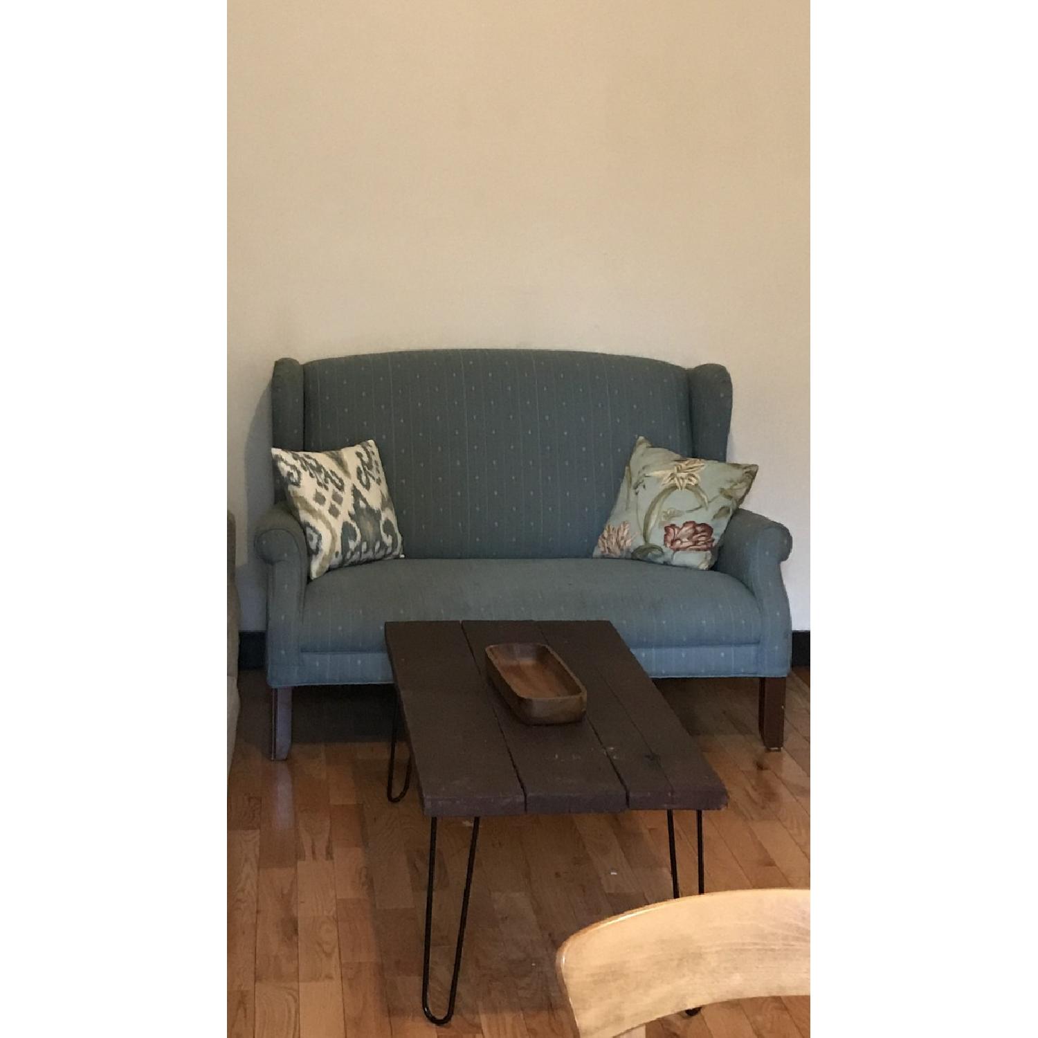 Vintage Wingback Two-Seater Sofa - image-2