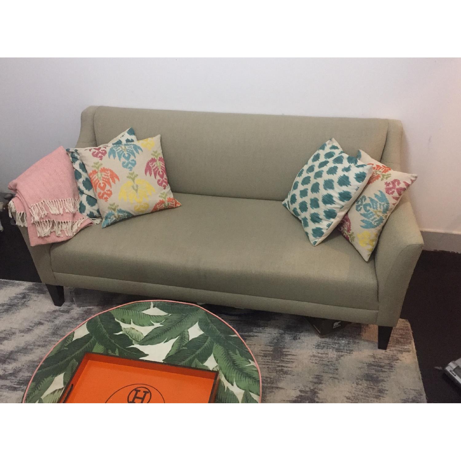 Crate & Barrel Margot Beige Sofa - image-1