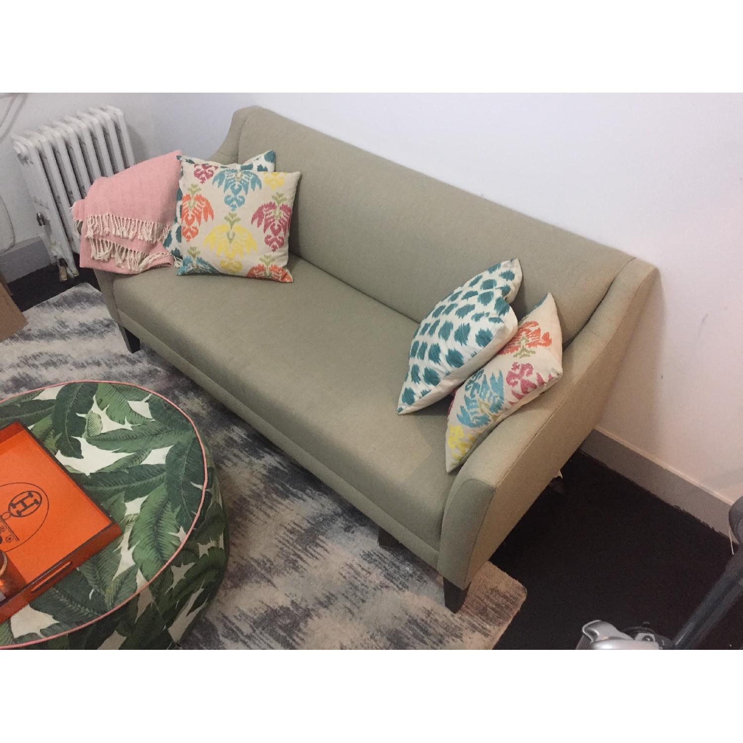 Crate & Barrel Margot Beige Sofa - image-2