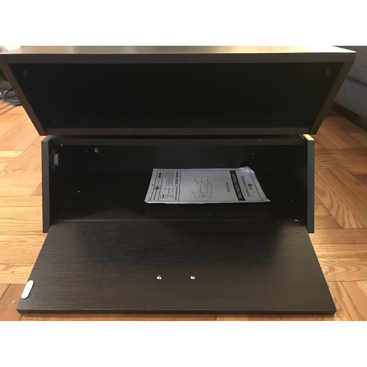 Wade Logan Modern Wood & Glass Coffee Table - image-3