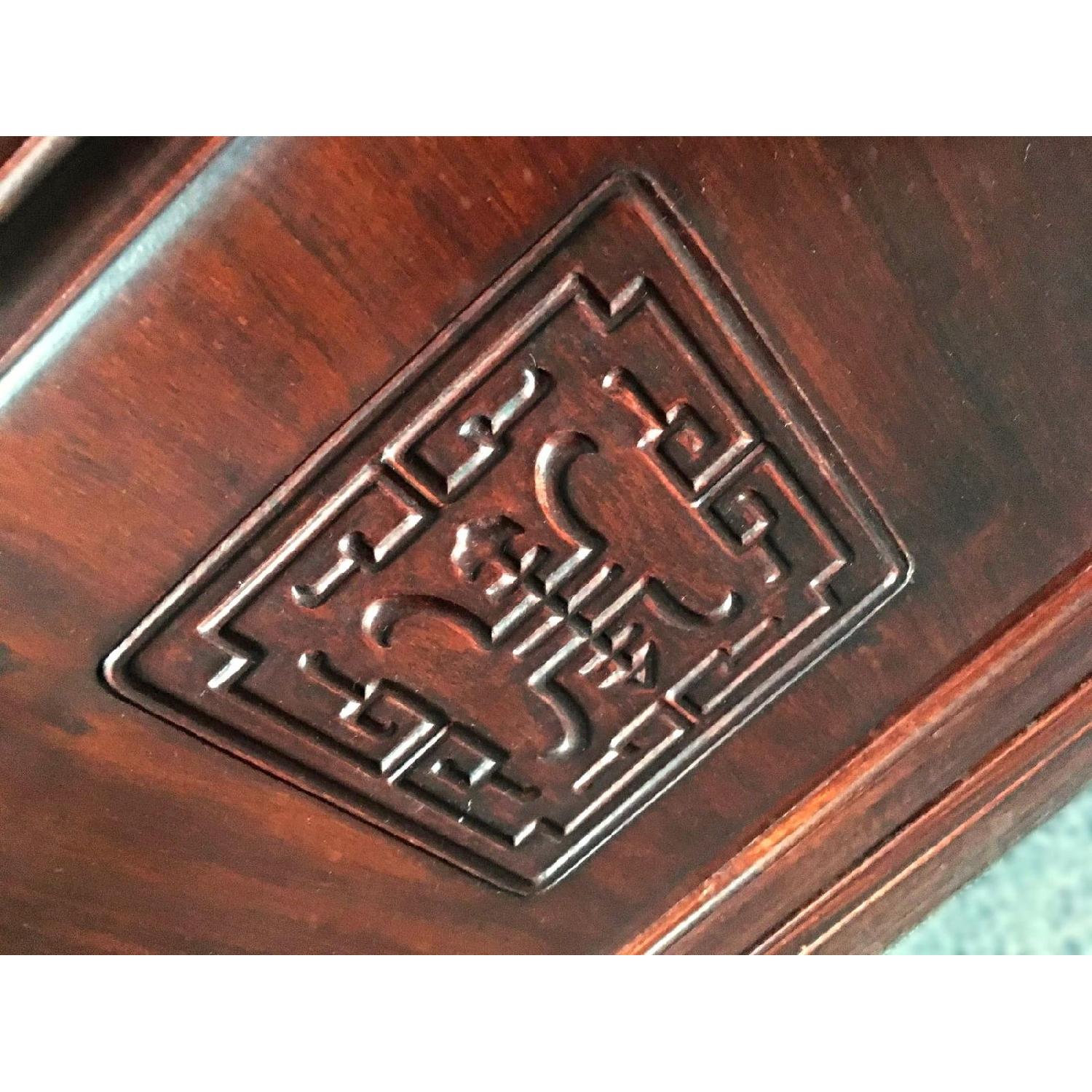 Art Deco Chinoserie Oak Server/Cabinet - image-2