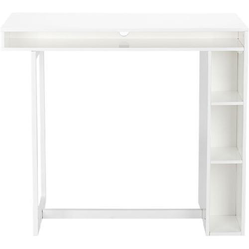 Used CB2 White High Dining/Cocktail Table for sale on AptDeco