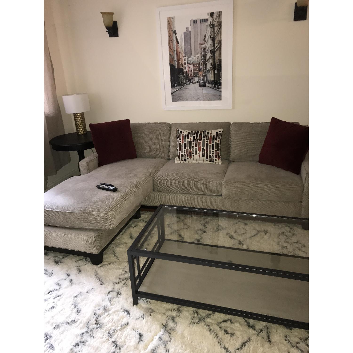 Raymour & Flanigan Kerridon 2 Piece Sectional Sofa - image-1