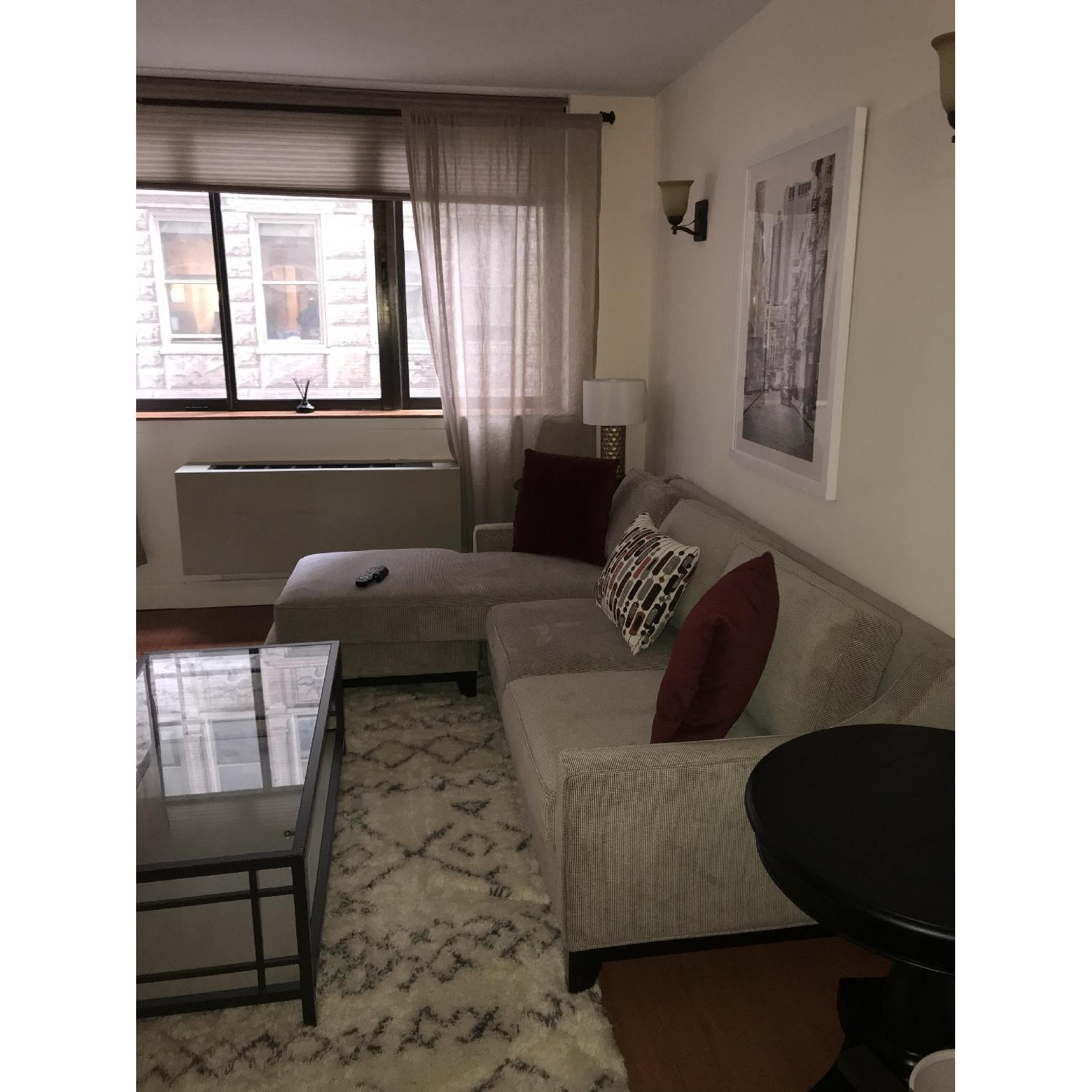 Raymour & Flanigan Kerridon 2 Piece Sectional Sofa - image-3