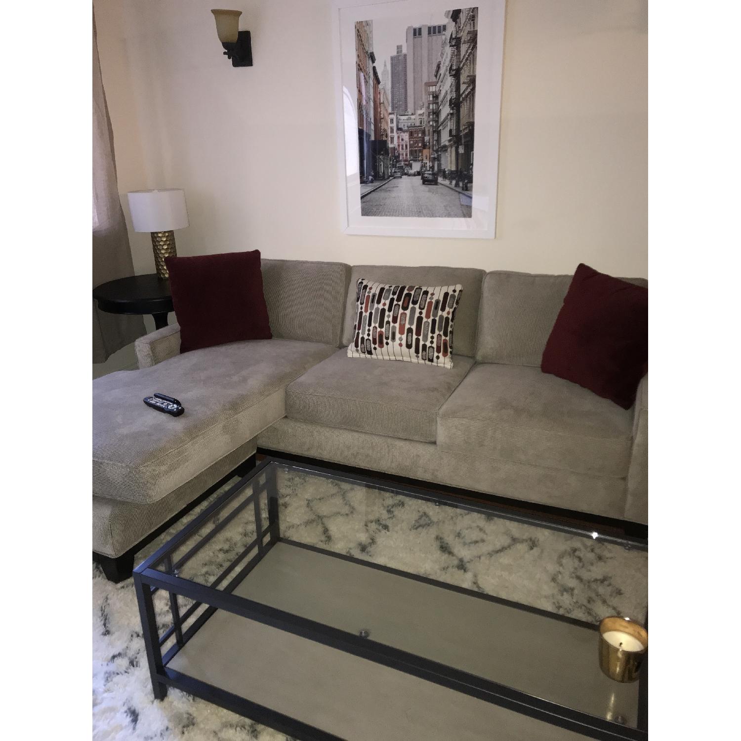 Raymour & Flanigan Kerridon 2 Piece Sectional Sofa - image-4