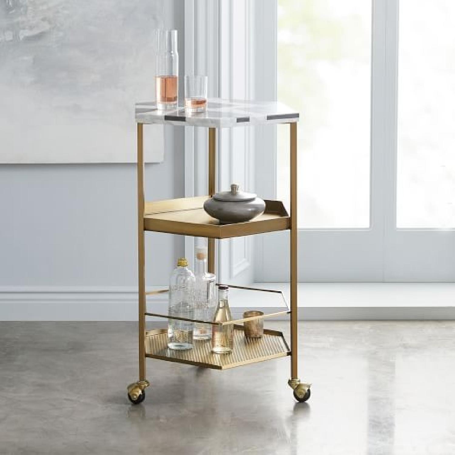 West Elm Roar + Rabbit Bar Cart - image-1
