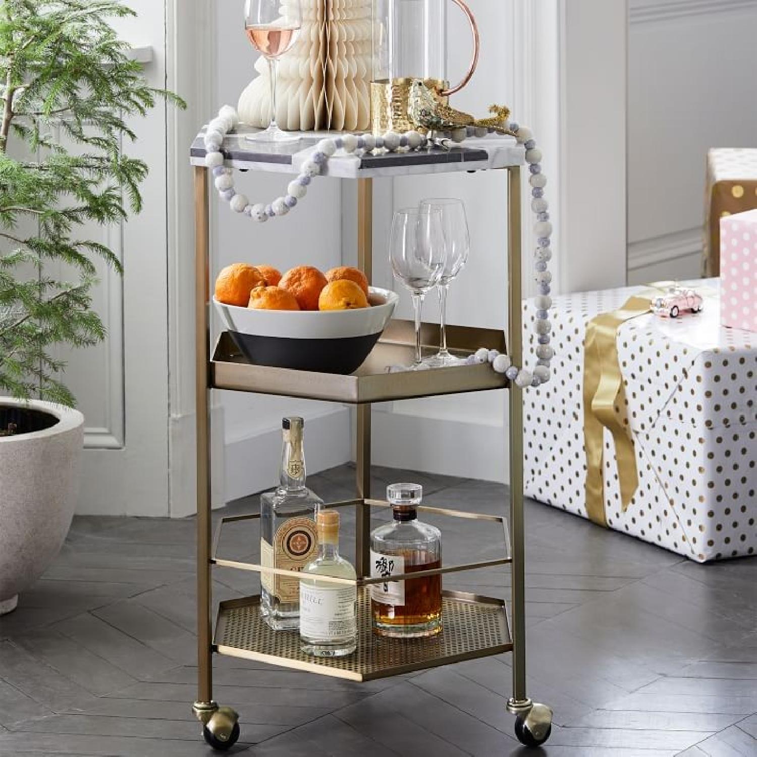 West Elm Roar + Rabbit Bar Cart - image-3