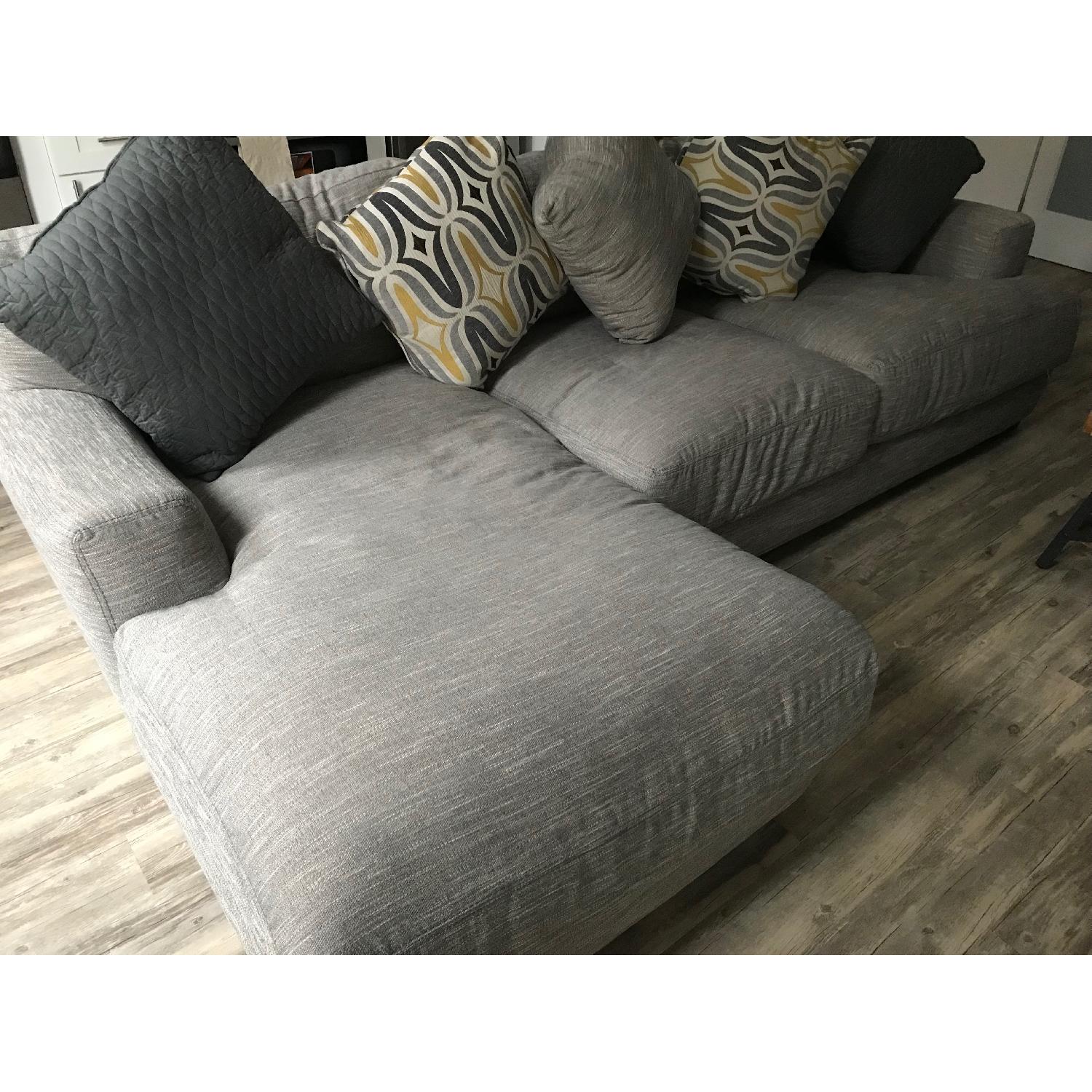 Raymour & Flanigan Leighton 2-Piece Sectional Sofa - image-1