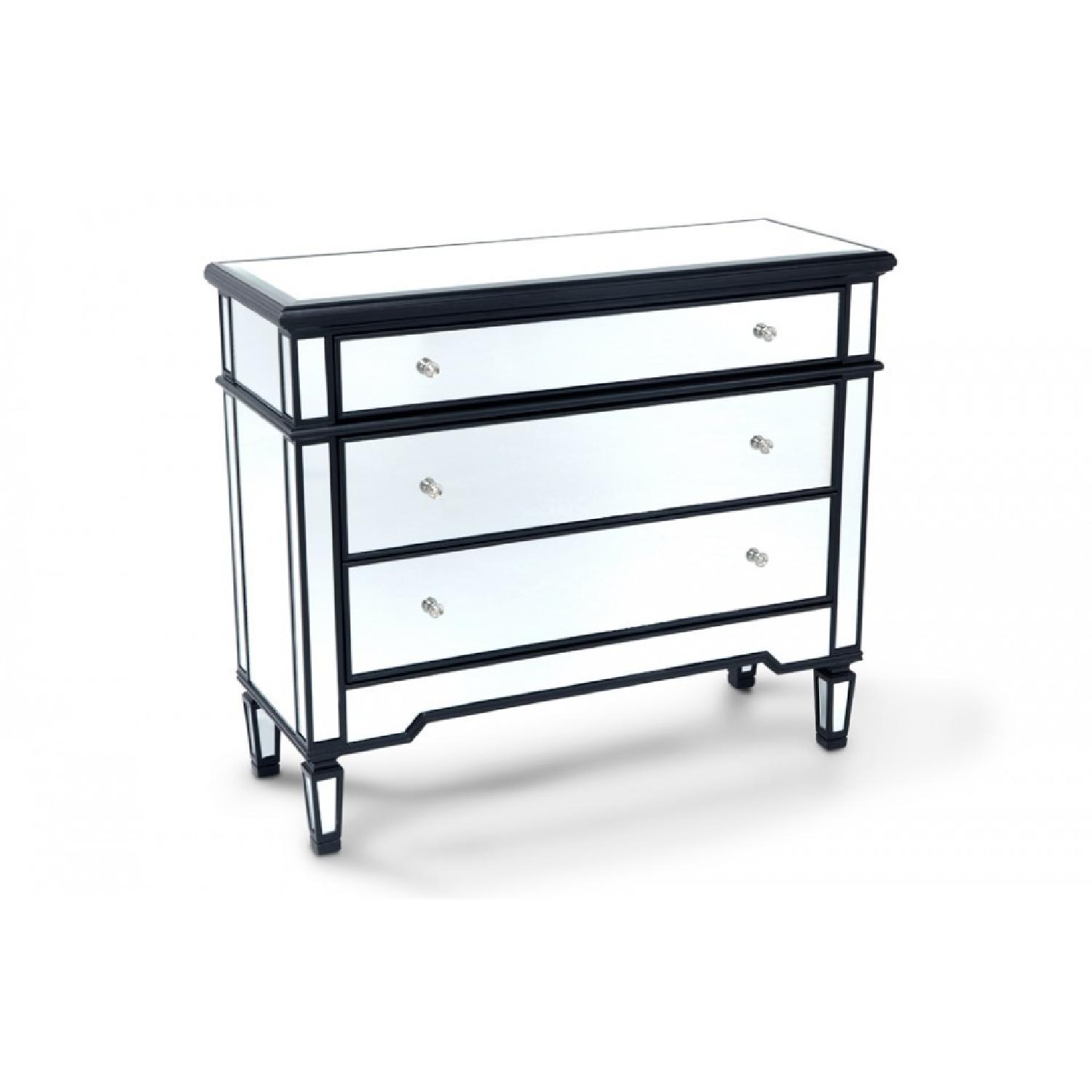 West Elm Mid Century Modern Mirrored Dresser - image-1