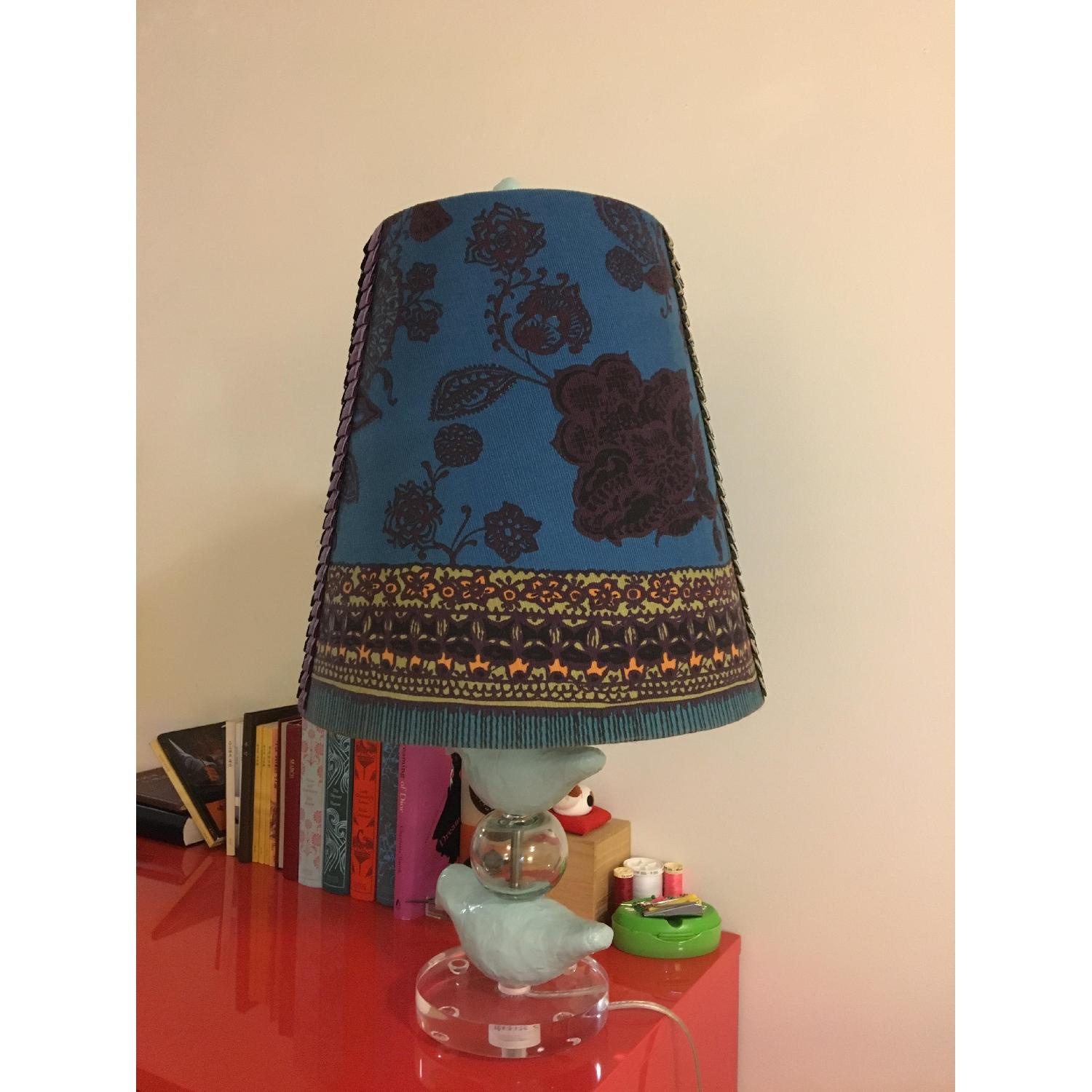 Anthropologie Table Lamp w/ Shade - image-2