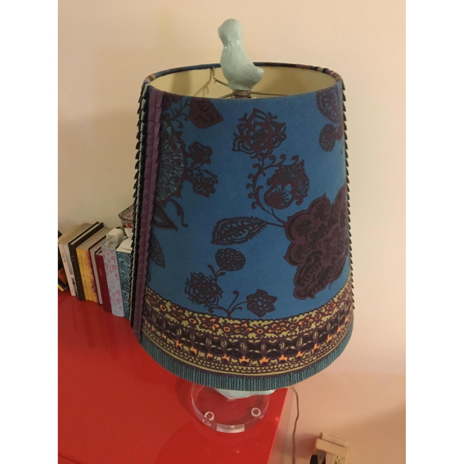 Anthropologie Table Lamp w/ Shade - image-3