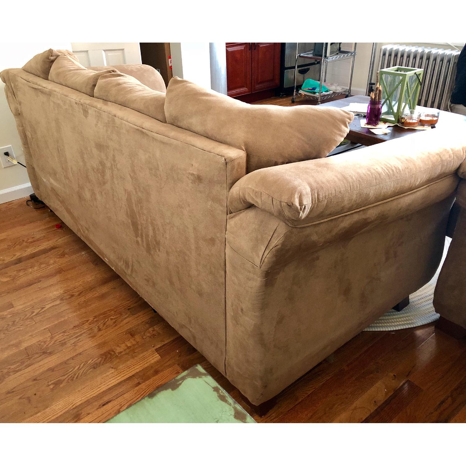 Value City Furniture Adrian Sofa in Taupe - image-3