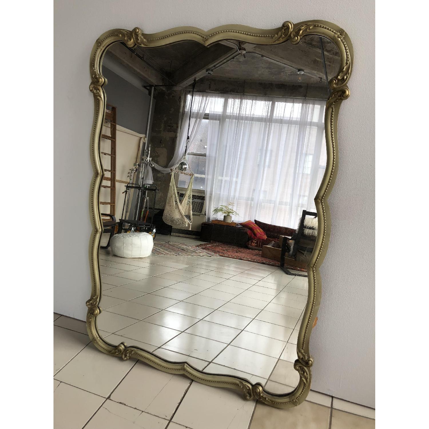 French Vintage Antique Mirror - image-1