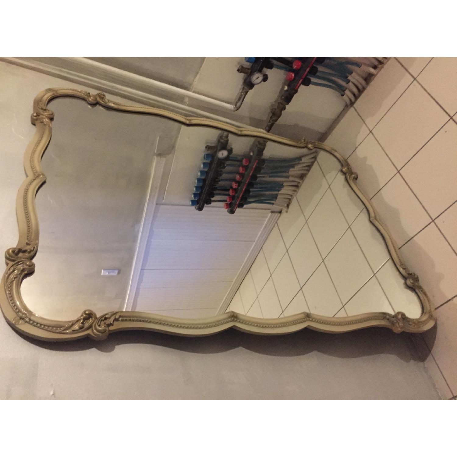 French Vintage Antique Mirror - image-4