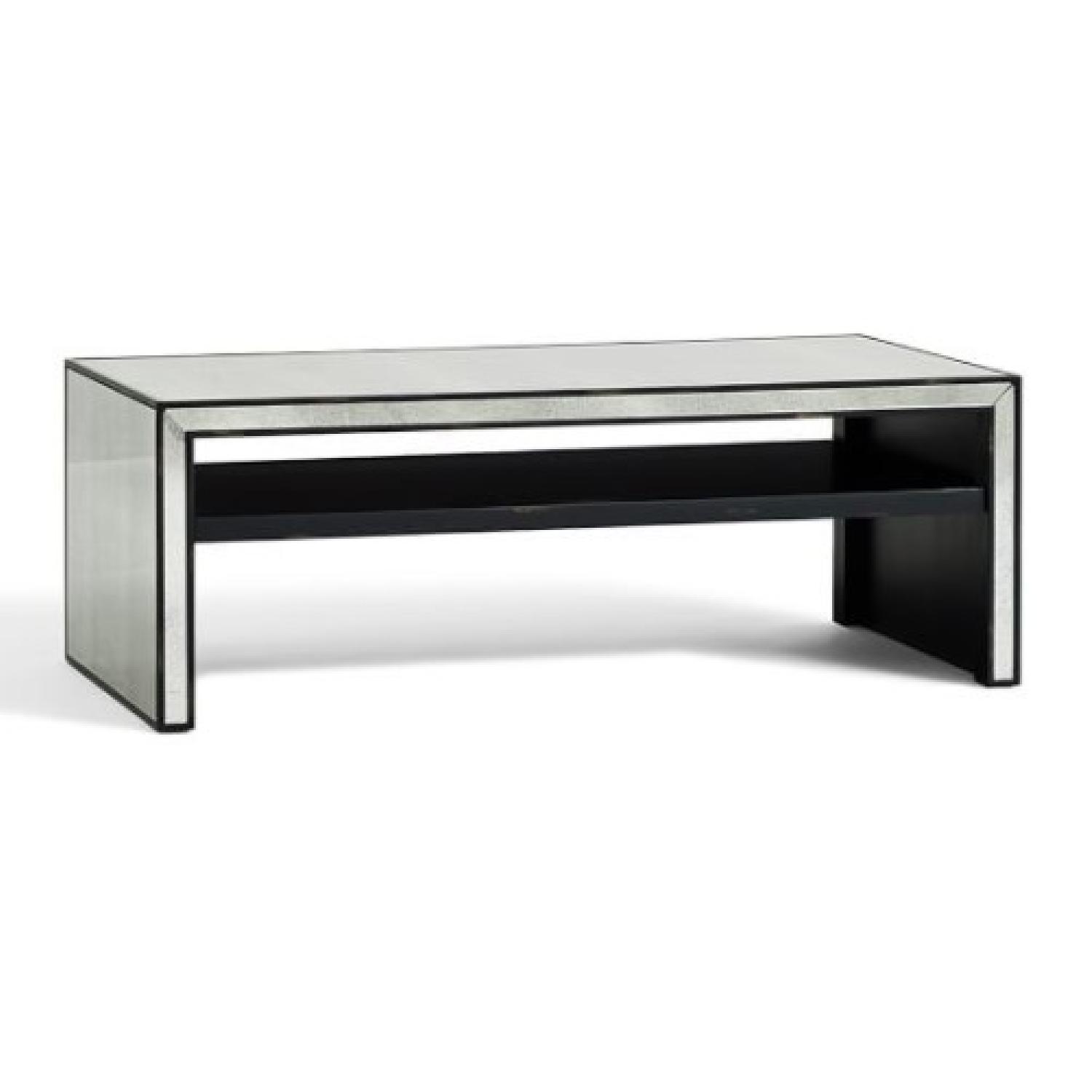 Pottery Barn Marnie Mirrored Coffee Table - image-0