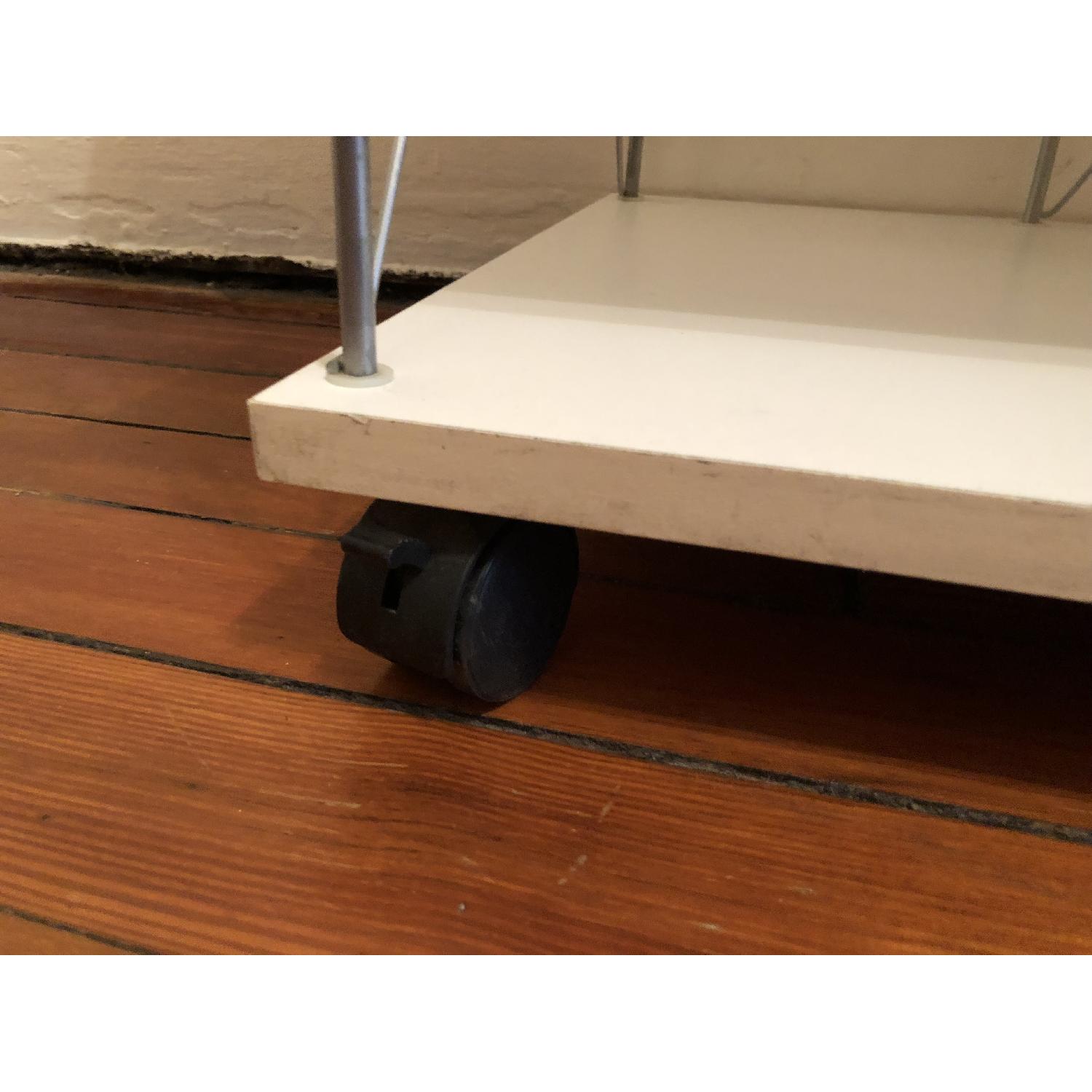 Container Store Shelving Unit w/ Locking Wheels - image-5