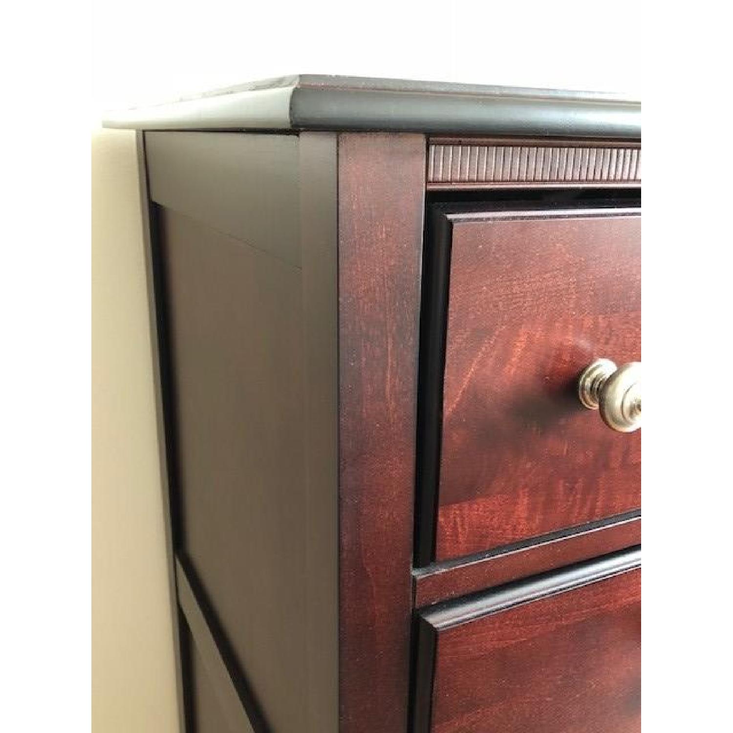 Cresent Furniture Dark Brown Wide Dresser - image-3
