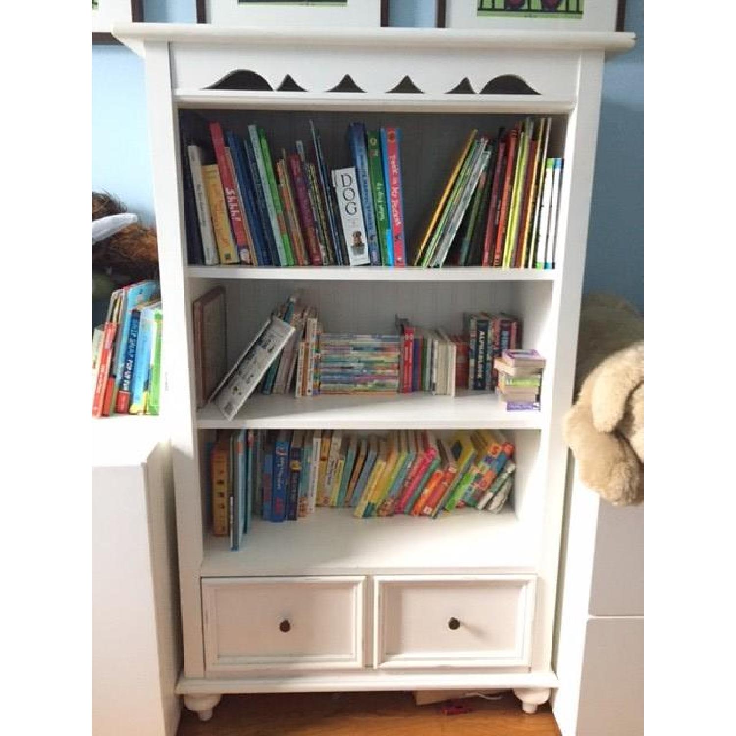 Stanley Young America White Bookcase - AptDeco