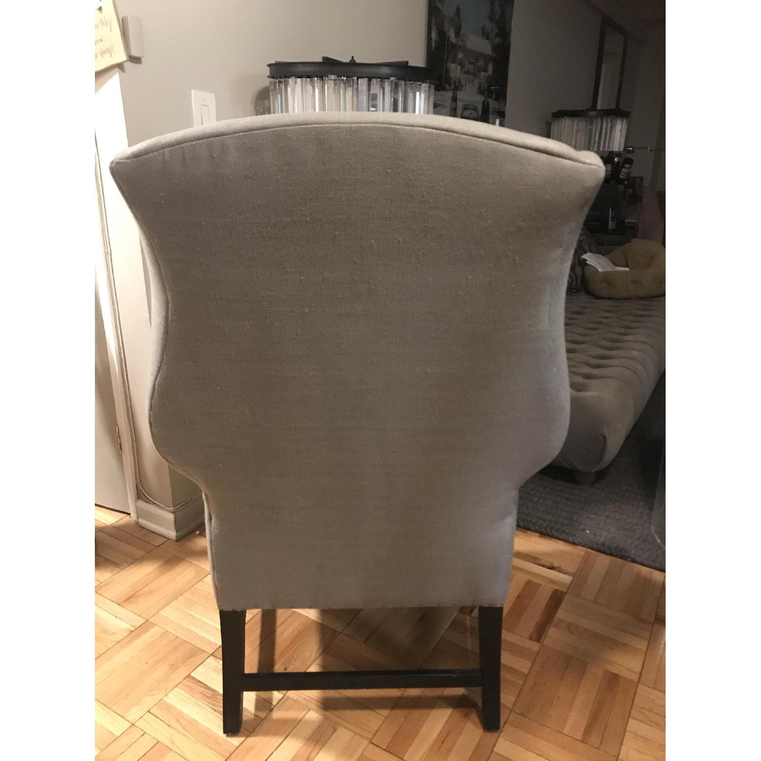Restoration Hardware 1920s Georgian Wingback Chair - image-3