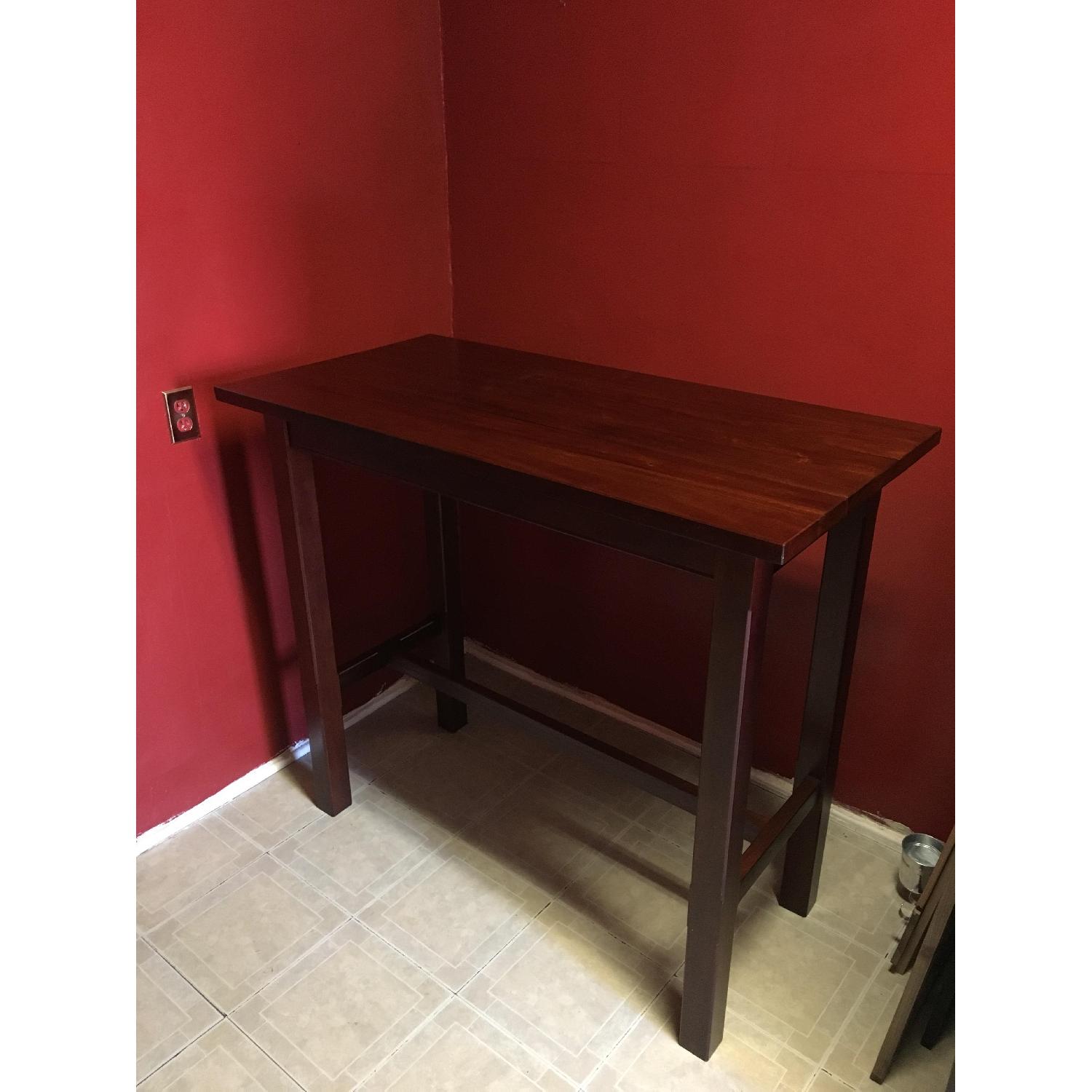 Crate & Barrel High Dining Table - image-1