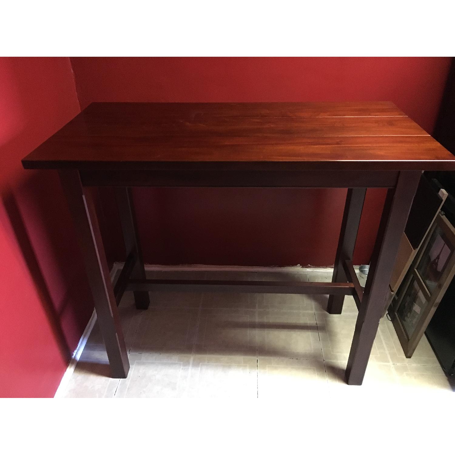 Crate & Barrel High Dining Table - image-3