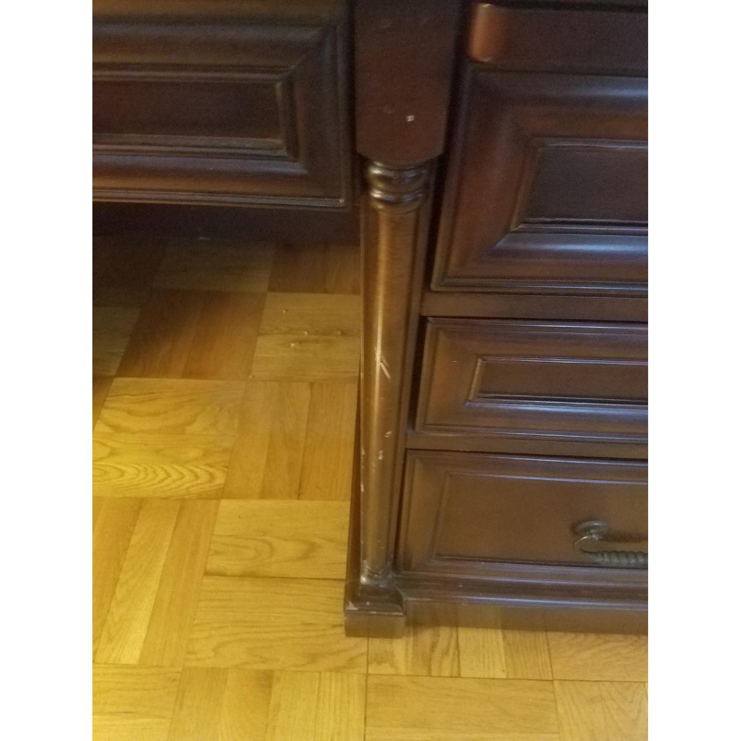 Executive Solid Wood Desk - image-6