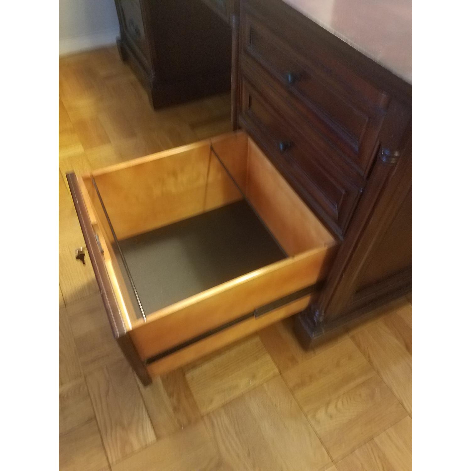 Executive Solid Wood Desk - image-7