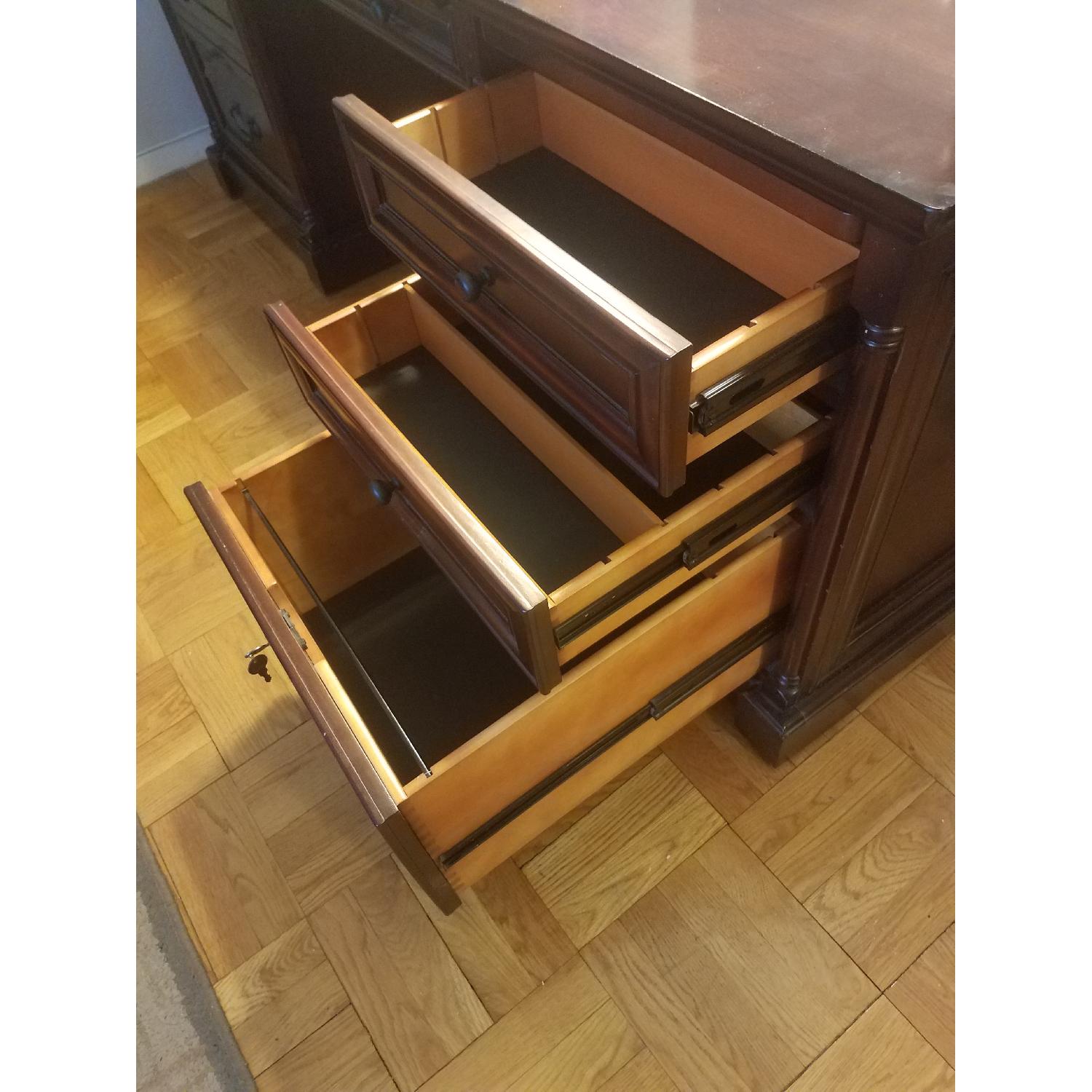 Executive Solid Wood Desk - image-9