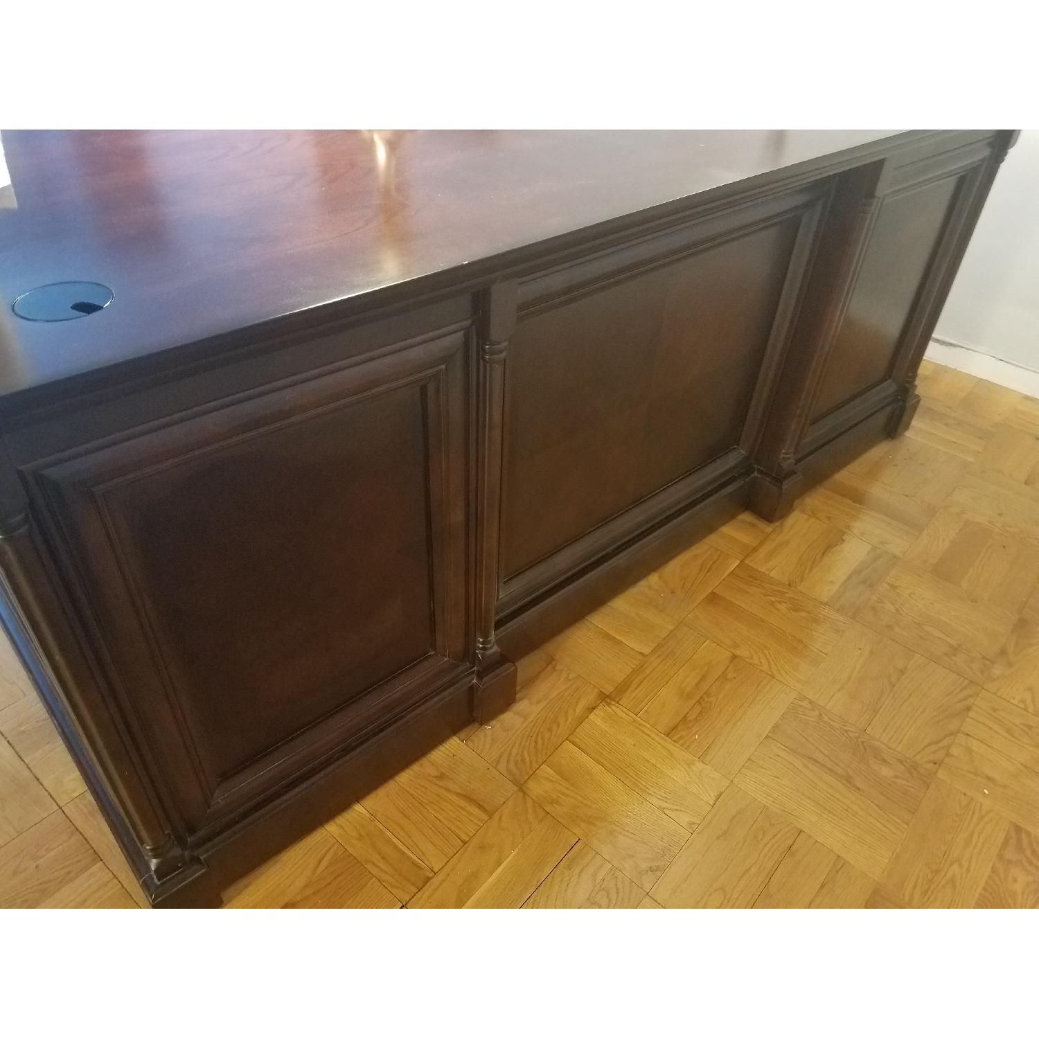 Executive Solid Wood Desk - image-10
