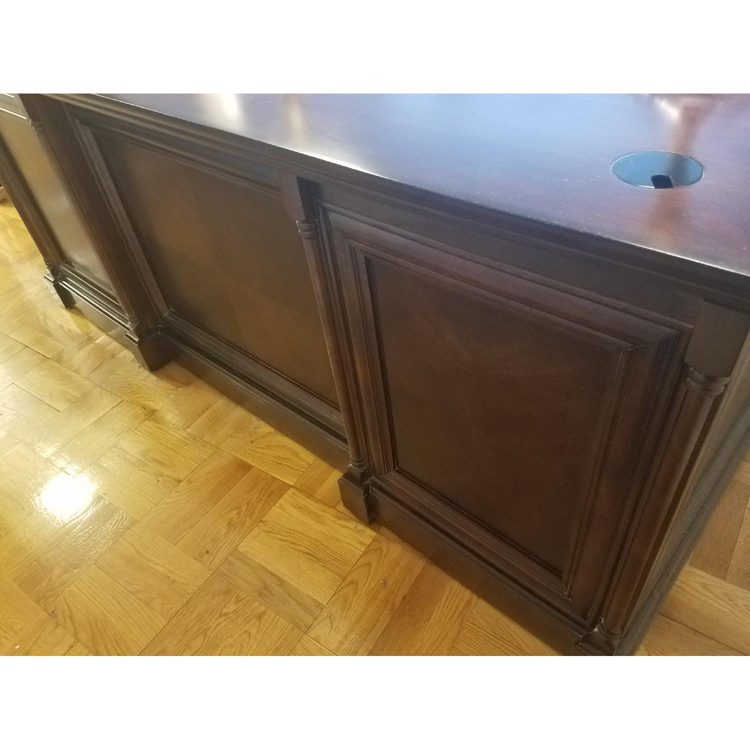 Executive Solid Wood Desk - image-13
