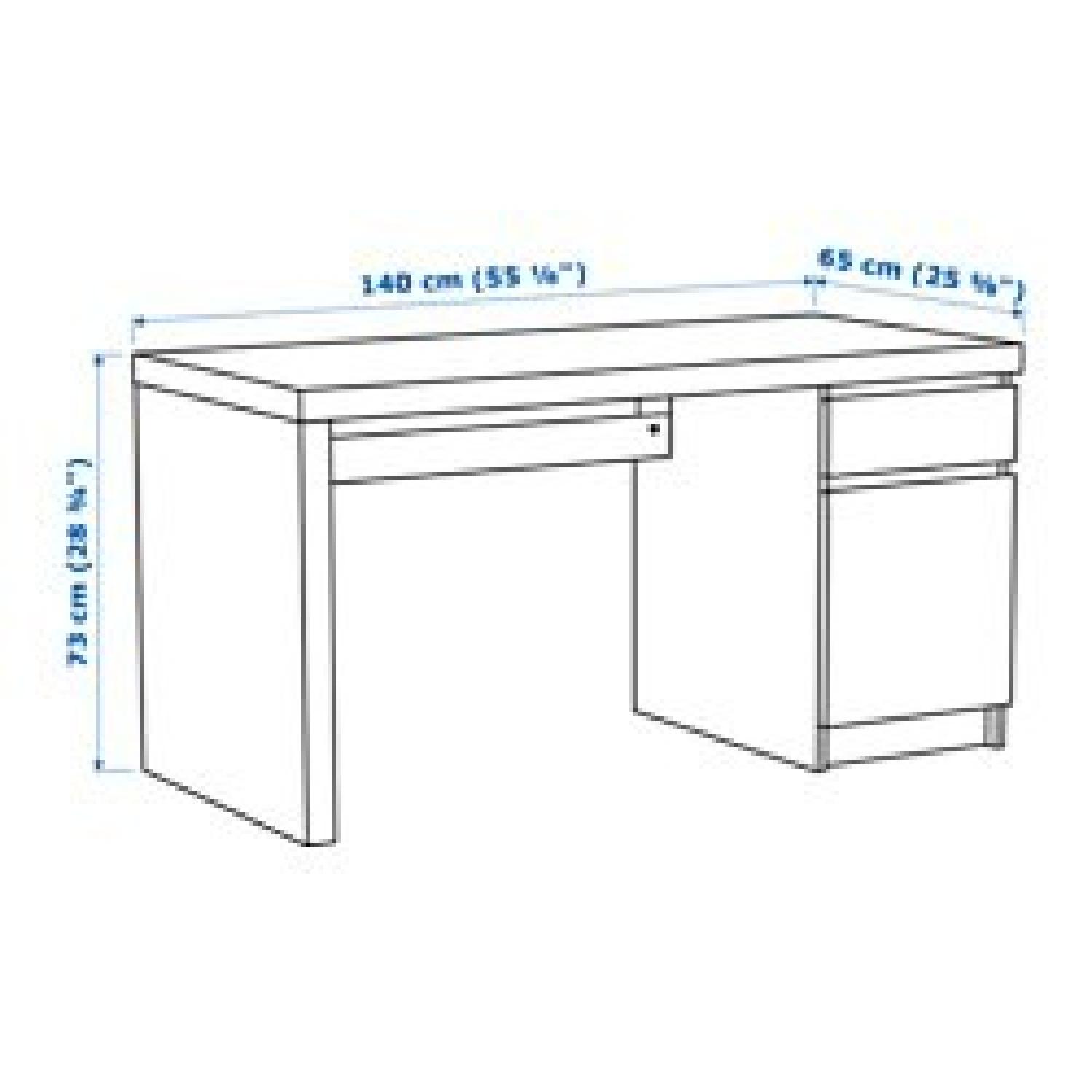 Ikea Malm Computer Office Desk - image-5