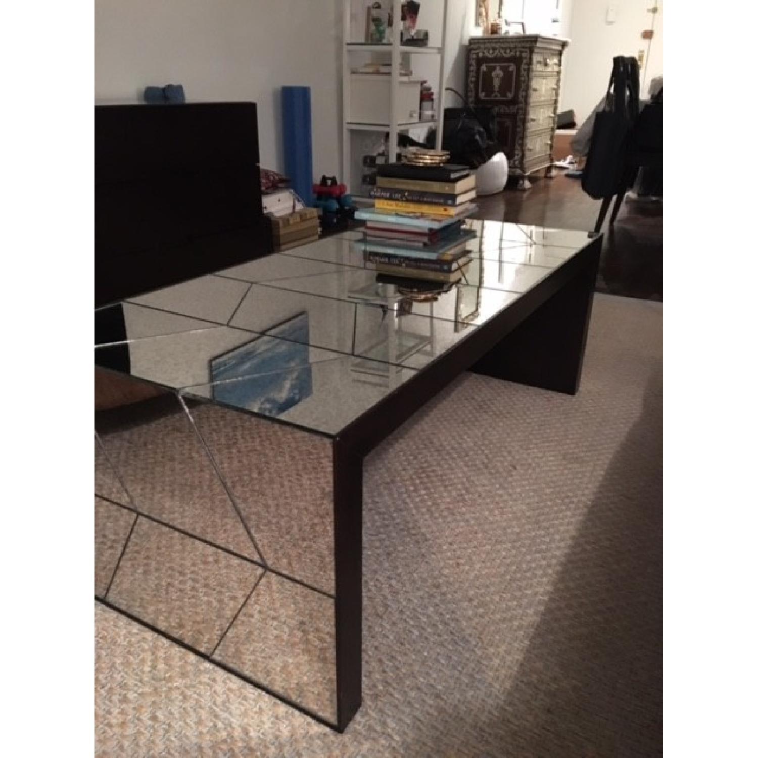 West Elm Herringbone Mirror Coffee Table - image-3