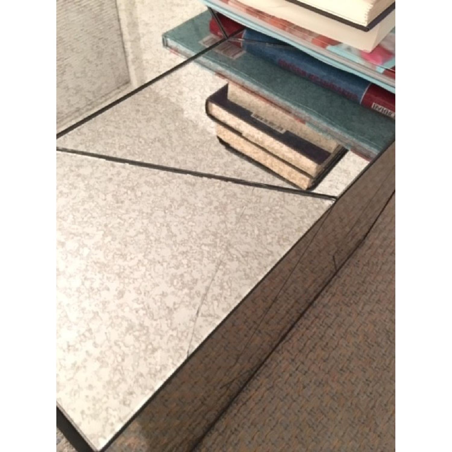 West Elm Herringbone Mirror Coffee Table - image-7