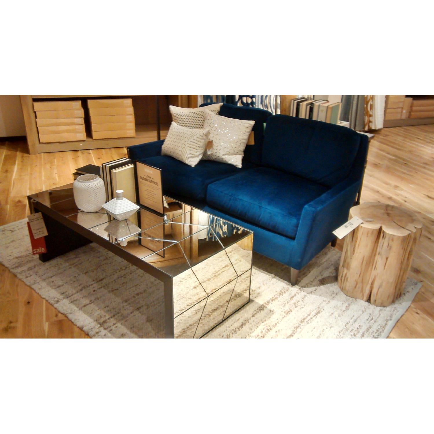 West Elm Herringbone Mirror Coffee Table - image-9