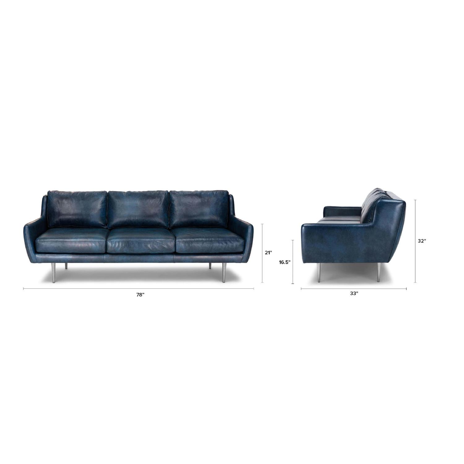 Article Matrix Oxford Blue Sofa - image-4