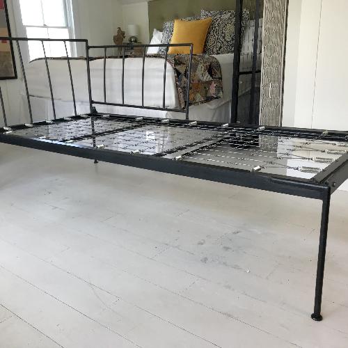 Used Charles P. Rogers & Co. Milan Iron Chaise Lounge for sale on AptDeco