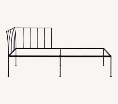 Used Charles P. Rogers & Co. Milan Iron Chaise Lounge for sale on AptDeco