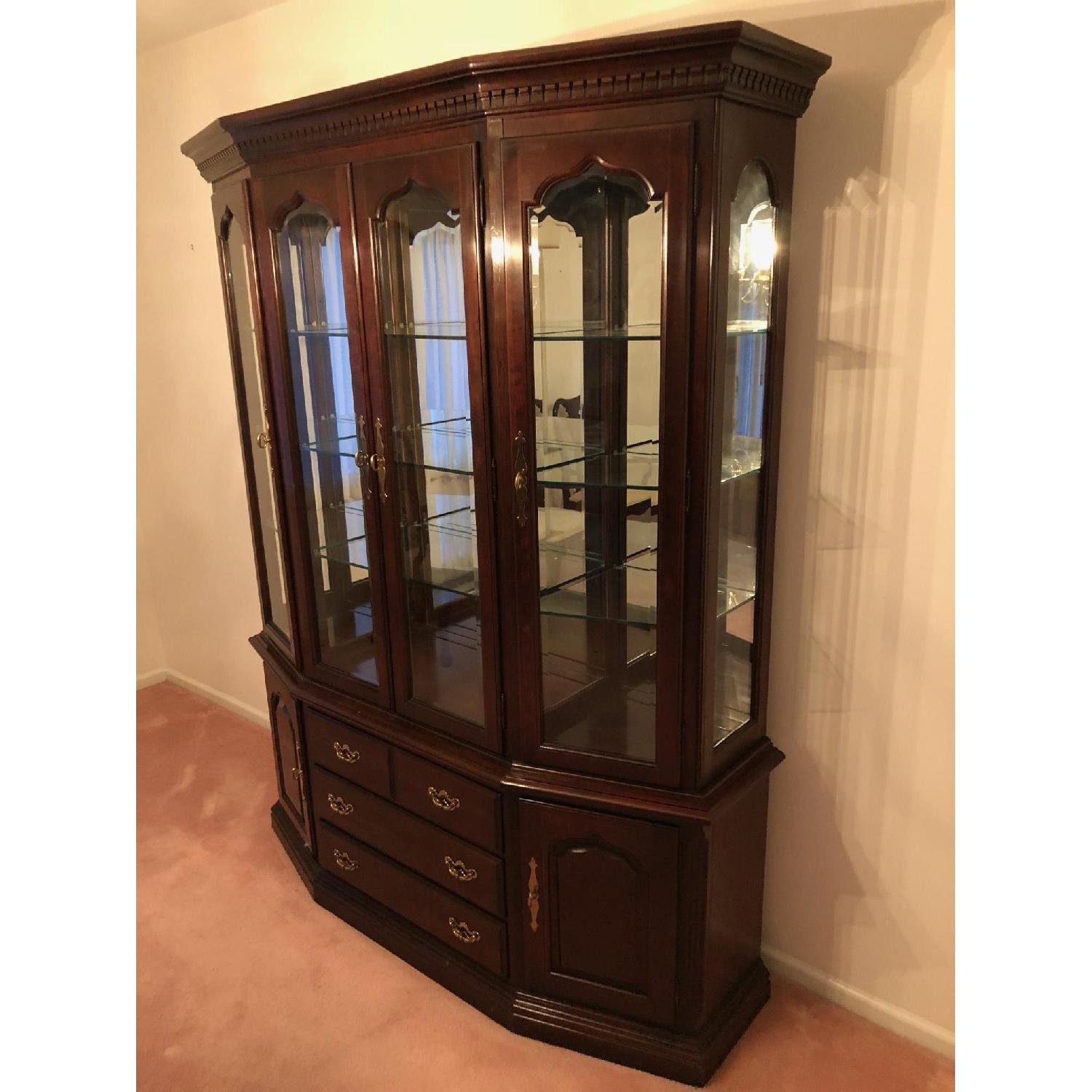 Thomasville Mahogany China Cabinet - image-2
