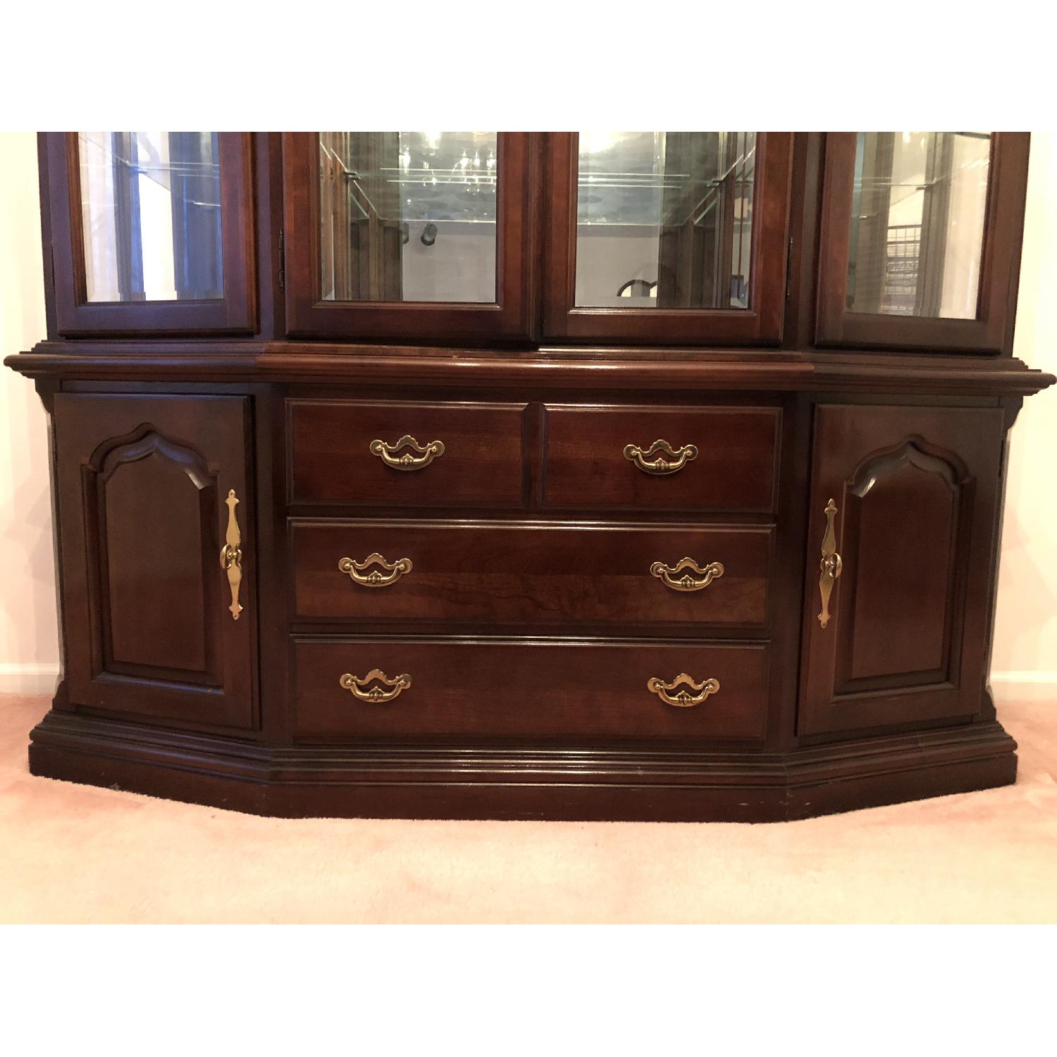 Thomasville Mahogany China Cabinet - image-6