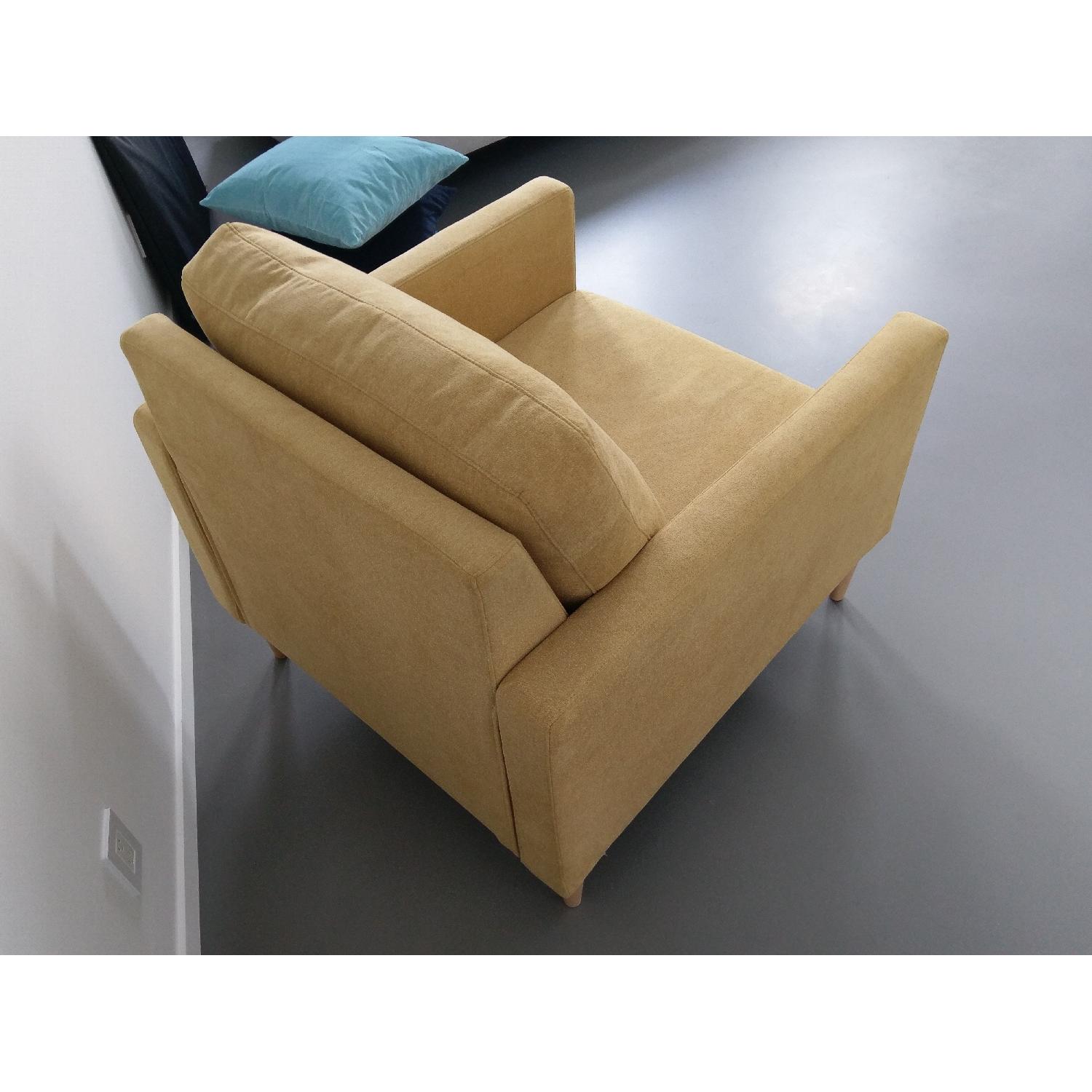 Campaign Harvest Yellow Chair - image-3