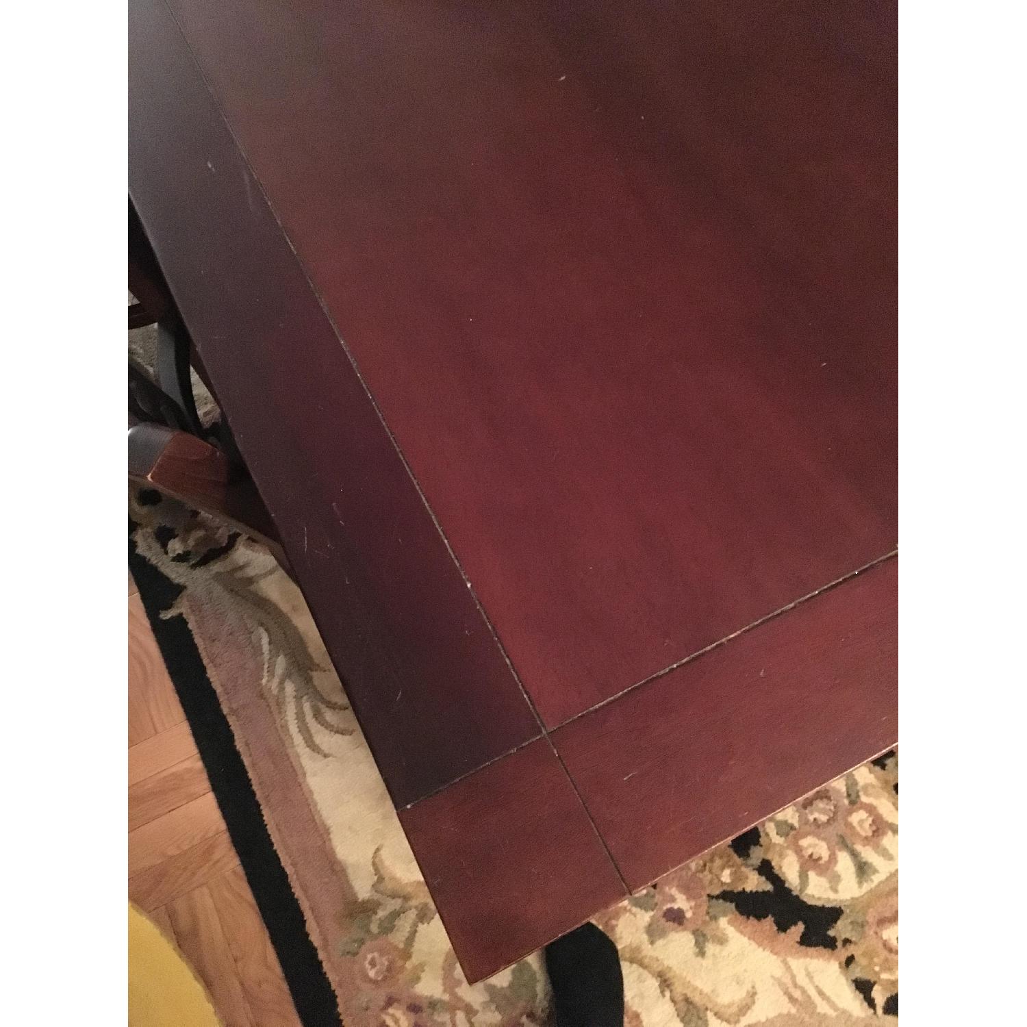 Room & Board Dark Cherry Wood 6-Piece Dining Set - AptDeco