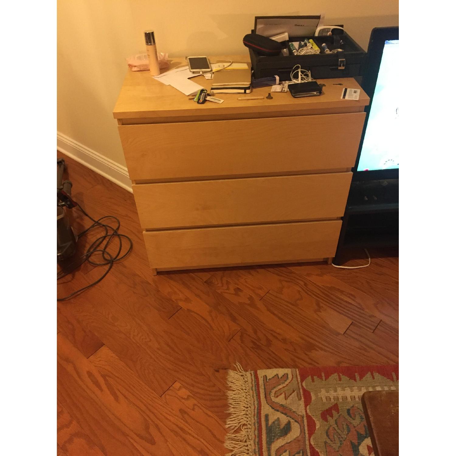 Ikea Malm 3-Drawer Dresser - image-1
